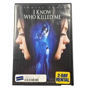 I Know Who Killed Me DVD 2007 Lindsay Lohan Thriller ex rental blockbuster